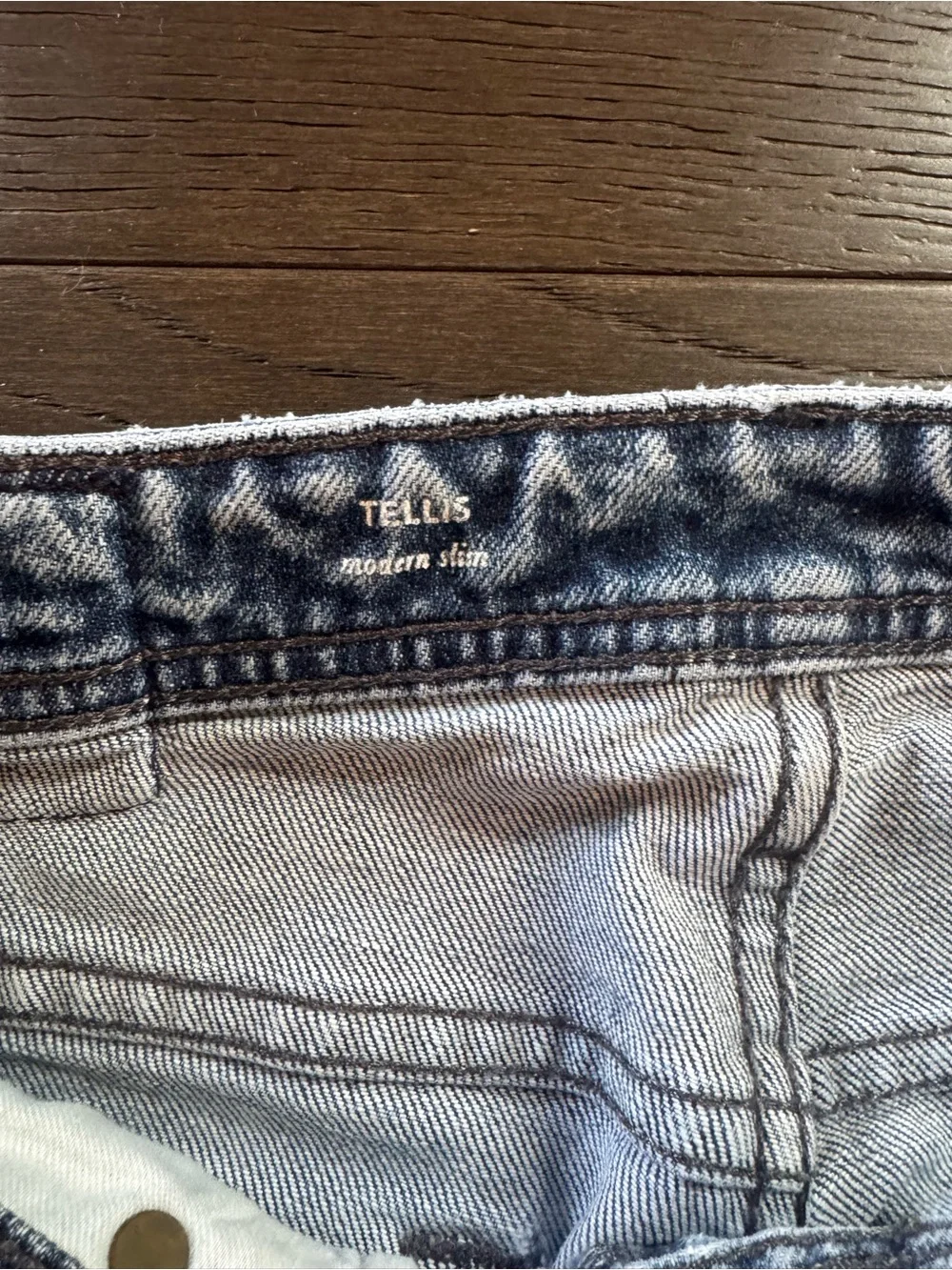 Adriano Goldschmied mens, modern slim, the tellis, Denim Jeans - light Wash, 31R
